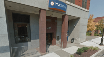 PNC Bank's Bridgeville branch, as seen on Google Street View