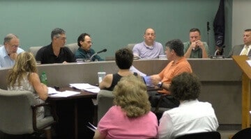 Bridgeville Borough Council deliberates during its June 2016 regular meeting.