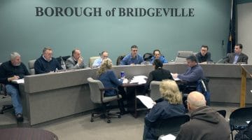 bridgeville borough council passes a real estate tax increase during the dec. 11, 2017 meeting