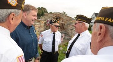 u.s. congressional candiate rick saccone speaks to pennsylvania veterans