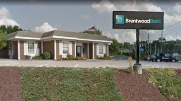 Brentwood Bank's location in McMurray.
