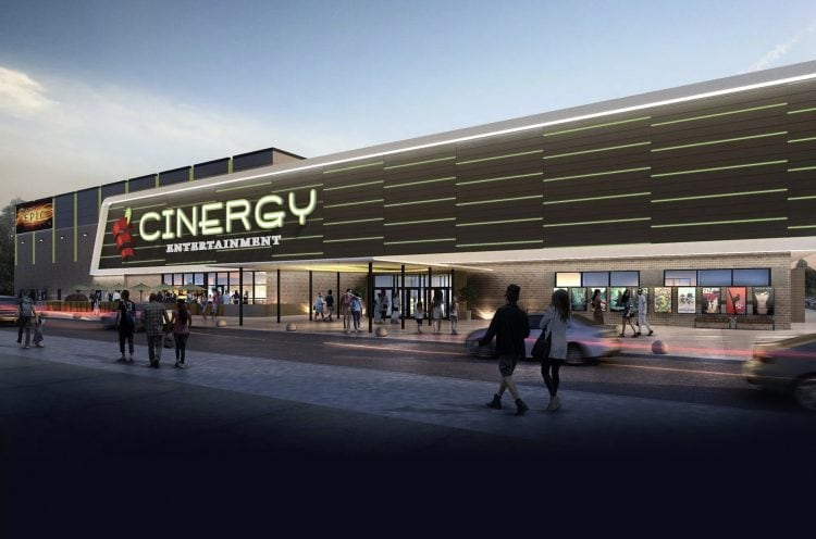 The Cinergy Entertainment center in Amarillo, Texas.